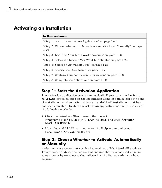 Activation Key For Matlab R2009a